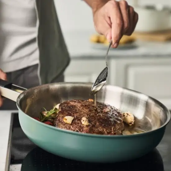 ZWILLING Pure 11-inch Stainless Steel Fry Pan image {1}