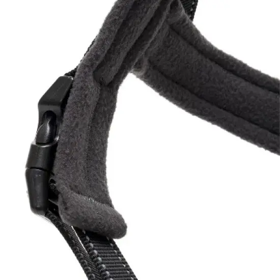 Happilax Norwegian Design Adjustable No Pull Dog Harness, Small, Black image {3}