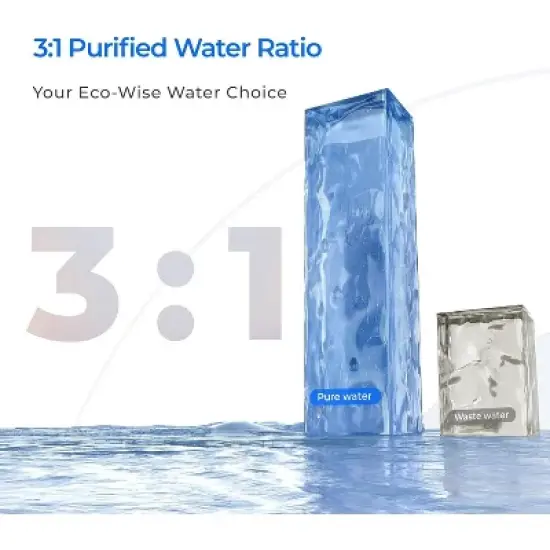 Waterdrop X12 Alkaline Mineral pH+ Tankless RO System Extra 3 WD-F2 and 1 WD-F1A Filter image {3}