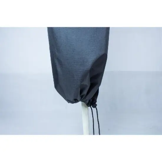 Summerset Shield Umbrella 11' Cover Ultimate Protection for Your Outdoor Furniture 7"/18.75" x 72" Mercury image {3}