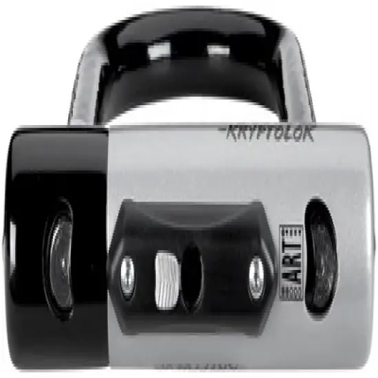 Kryptonite KryptoLok U-Lock 3.25 x 7" Black with Cable image {2}