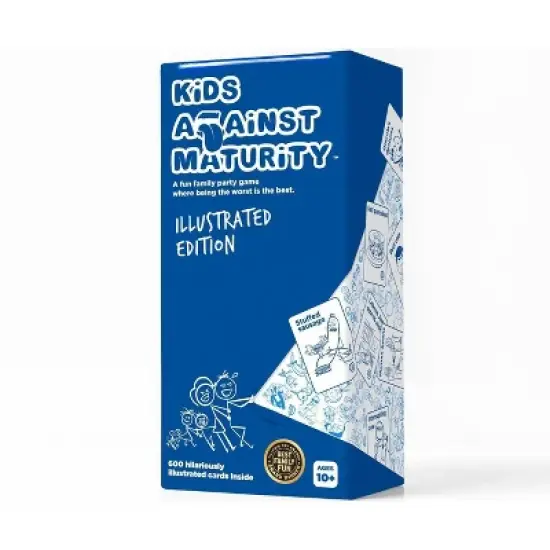 Kids Against Maturity Card Game Illustrated Edition image {1}