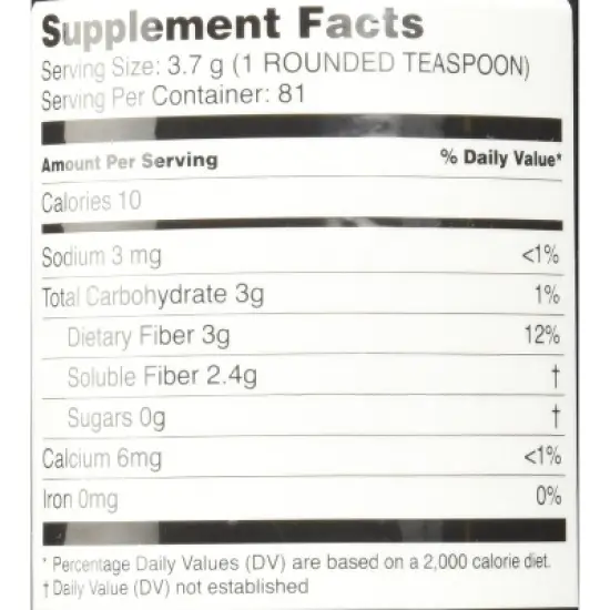 Hydrocil - Instant Fiber Laxative, 10.60 Oz image {3}