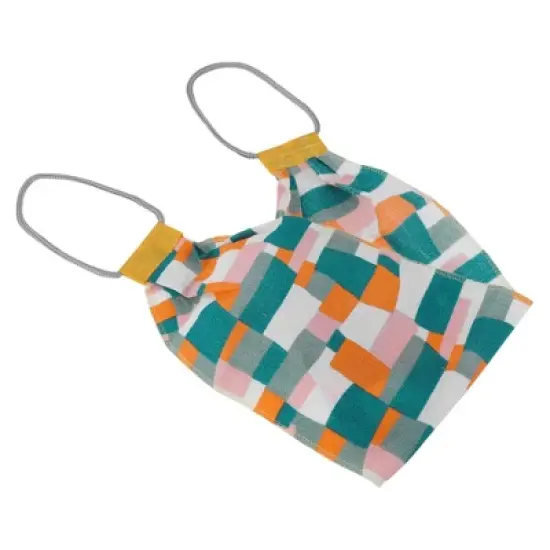 Unique Bargains Plaid Body Scrub Towel 1 Pc image {6}