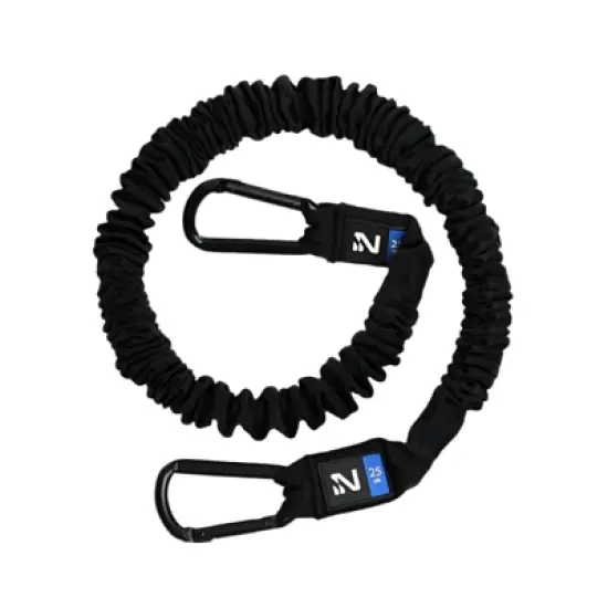 Iron Neck Dynamic Training Bands with Max Resistance | Train, Workout, or Rehab Training Band | Stretches from 3 to 9 ft | Cloth-Wrapped image {8}