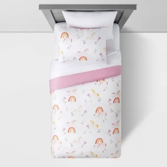 Kids' Duvet Unicorn Cover - Pillowfort&trade; image {2}