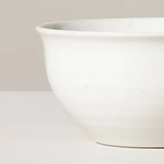 10oz Flared Brim Stoneware Mini Bowl Vintage Cream - Hearth & Hand&trade; with Magnolia image {2}