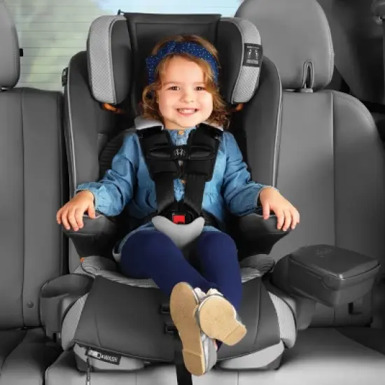 Chicco MyFit Zip Air Harness Booster Car Seat - Q Collection image {1}