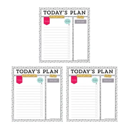 Carson Dellosa Education Today's Plan Value Pack Notepad Set image {5}