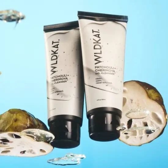 WLDKAT ph Balanced Patchouli + Cherimoya Gel Face Cleanser - 4 fl oz image {1}