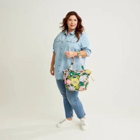 Vera Bradley Women's  Cotton Glenna Satchel image {4}