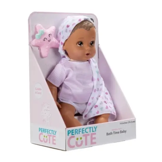 Perfectly Cute Bathtime Baby Doll - Light Brown Hair image {2}