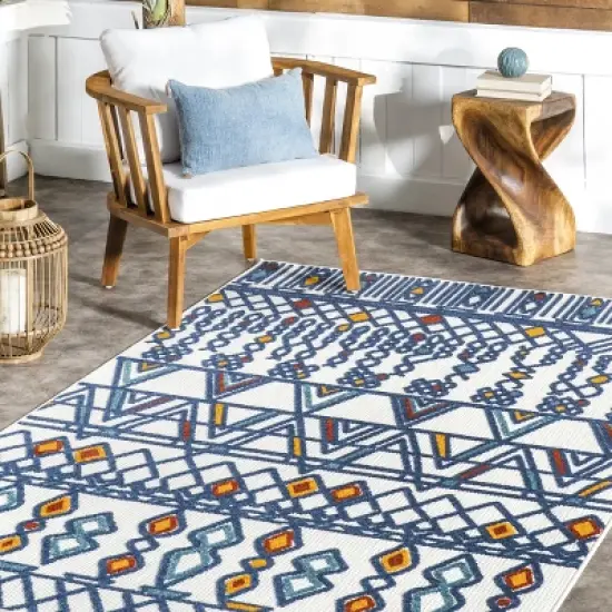 nuLOOM Pennie Moroccan Transitional Indoor/Outdoor Area Rug image {8}