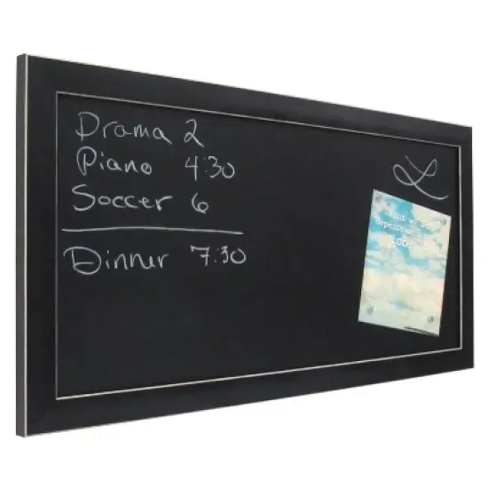 Wyeth Framed Magnetic Chalkboard - Kate & Laurel All Things Decor image {9}
