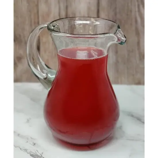 Dos Sue&ntilde;os Mexican Hand Blown  Pitcher - Natural - 84oz image {6}