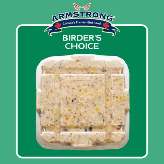 Armstrong Wild Bird Food Birder's Choice Suet Cake, 11.3oz (Pack of 12) image {2}