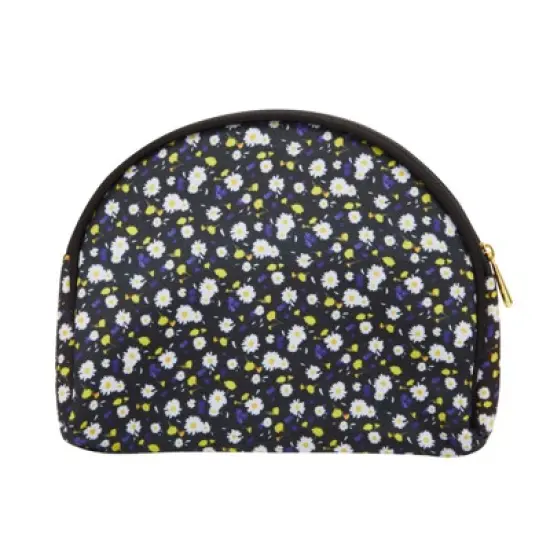 Glamlily 3 Pack Daisy Cosmetic Bag Set, Travel Size Makeup Bags (3 Sizes) image {7}