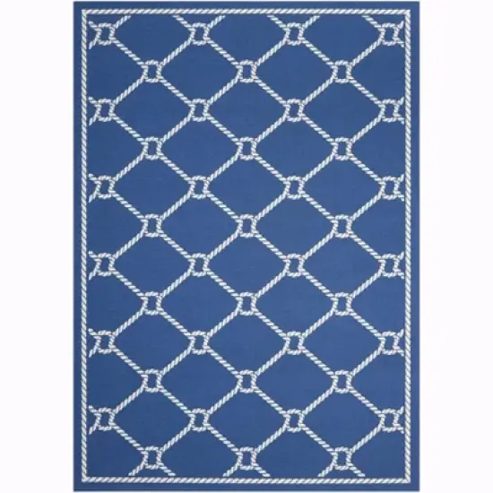 Waverly NauticalNavy Indoor/Outdoor Area Rug by Nourison image {11}