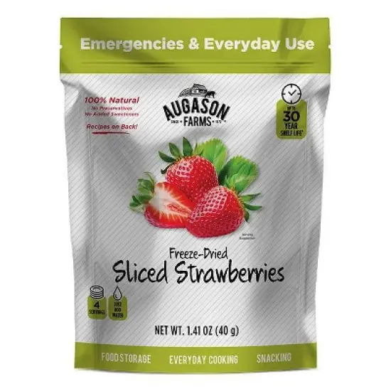 Augason Farms Strawberry Pouch - 1.41oz image {6}