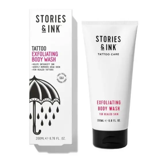 Stories & Ink Enhancing Exfoliating Body Wash  - 6.76 fl oz image {8}