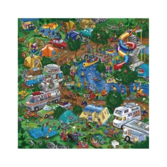 Wuundentoy Premium Edition: Summer Camp Jigsaw Puzzle - 500pc image {1}