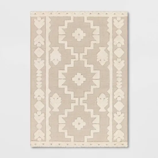 Outdoor Rug Tufted Cream - Opalhouse&trade; image {5}