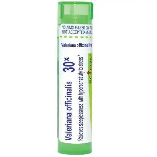 Valeriana Officinalis 30X by Boiron Homeopathic Single Medicine For Stress & Sleep  -  80 Pellet image {10}