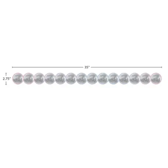 Teacher Created Resources&reg; Disco Balls Die-Cut Border Trim, 35 Feet Per Pack, 6 Packs image {3}