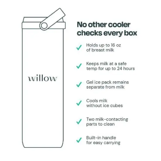 WILLOW Portable Breast Milk Cooler image {5}