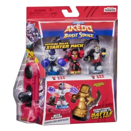Legends of Akedo Beast Strike Bite Strike Mini Figures image {8}
