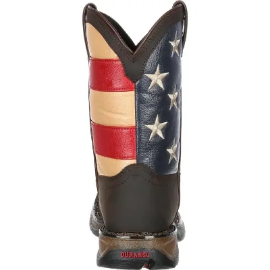 Lil' Rebel by Durango Kids Western Boot, DBT0160, Patriotic image {3}