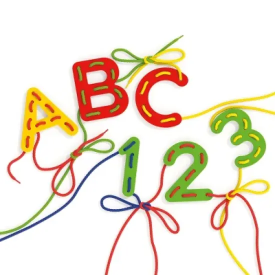 Quercetti Lacing ABC + 123 image {2}