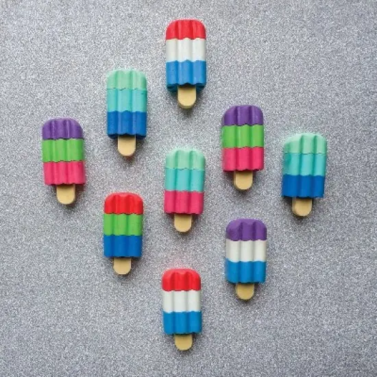 Geddes Scented 3D Ice Cream Bar Erasers - 48 per bag image {5}