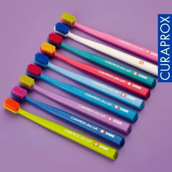 Curaprox CS 5460 Trio, Ultra Soft Toothbrush for Gentle and Effective Daily Care,  3-Pack image {5}