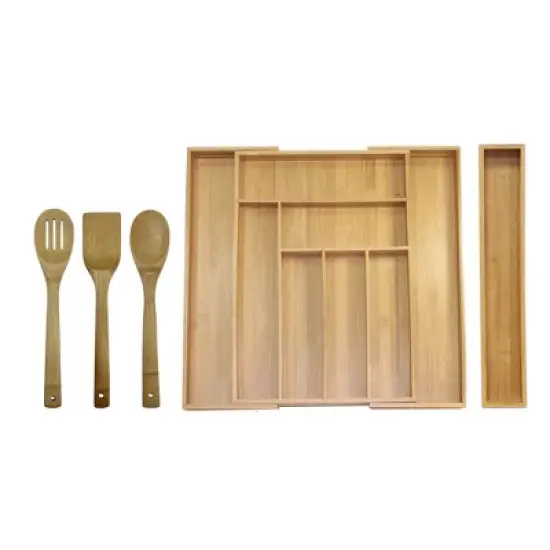 Oceanstar 5 Piece  Expandable Drawer Utensil Organizer Set image {4}