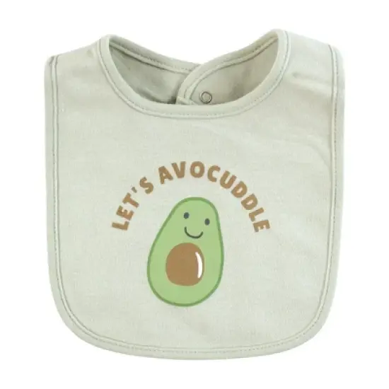 Hudson Baby Infant Boy Cotton Bibs, Taco Tuesday, One Size image {6}