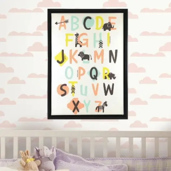 RoomMates Framed Wall Poster Prints Alphabet image {2}
