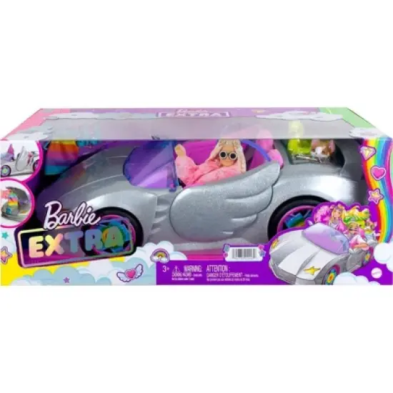 Barbie Extra Vehicle - Sparkly Silver Car image {5}
