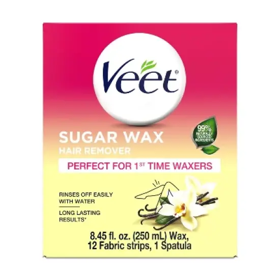 Veet Natural Sugar Waxing Hair Remover image {7}