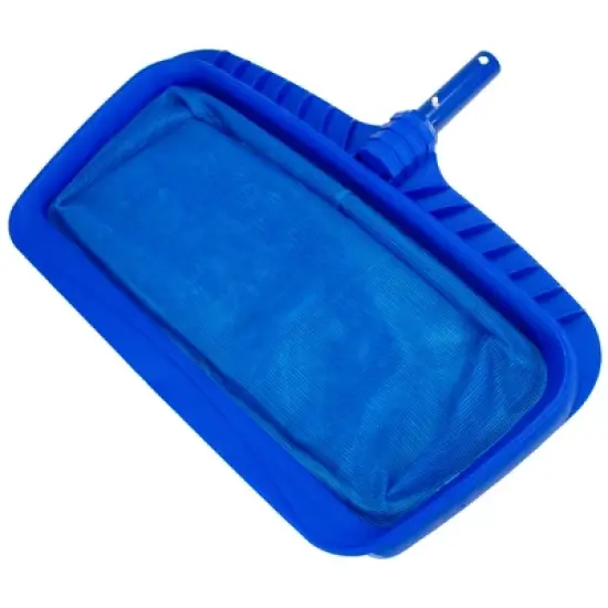 Pool Central Heavy Duty Deep-Bag Swimming Pool Leaf Rake Skimmer Head 19.75" - Blue image {1}