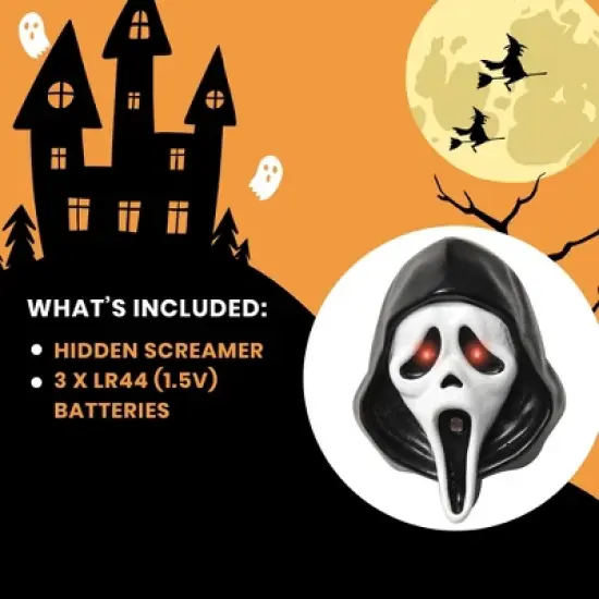 Fun World Scream Ghost Face Hidden Screamer Halloween D&eacute;cor image {4}