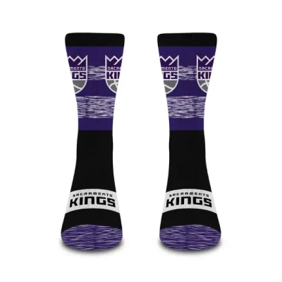 NBA Sacramento Kings Mixer Crew Socks - Large image {1}