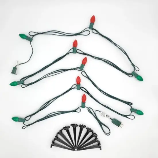 LumaBase Electric Pathway Lights with 10 Bulbs image {7}