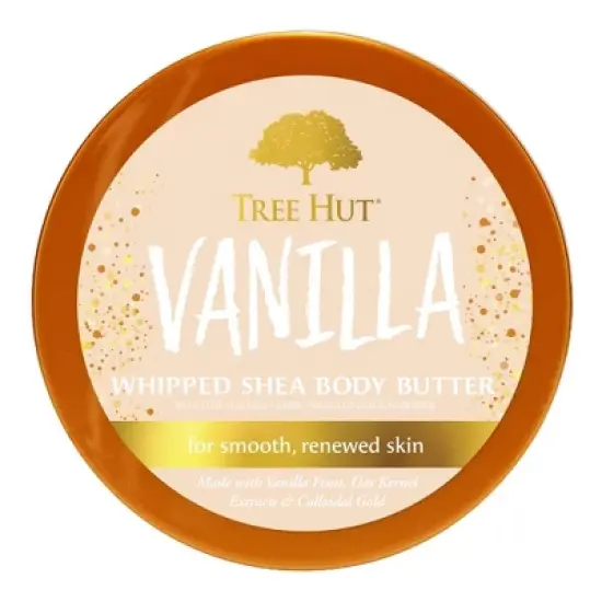 Tree Hut Vanilla Whipped Shea Body Butter Jasmine & Vanilla - 8.4oz image {1}