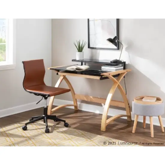 Tray Foot Stool Ottoman - LumiSource
 image {10}