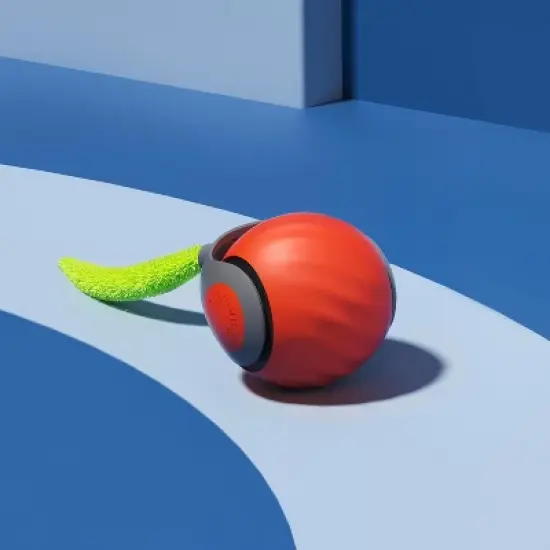 Speedy Sprint Ball Toy for Cat Type-C Rechargeable Interactive Cats Toy Blue image {9}