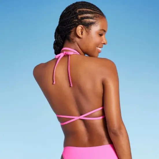 Women's Beaded Wrap Triangle Bikini Top - Wild Fable&trade; image {1}