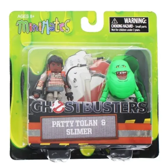 Diamond Comic Distributors, Inc. Ghostbusters 2016 Patty Tolan & Slimer 2-Pack Minimates image {1}