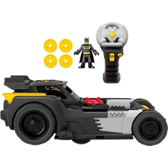 Fisher-Price Imaginext DC Super Friends Batman and Transforming Batmobile RC Vehicle image {4}