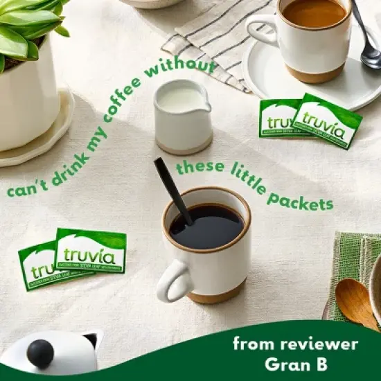 Truvia Original Calorie-Free Sweetener from the Stevia Leaf - 40 packets/2.82oz image {6}